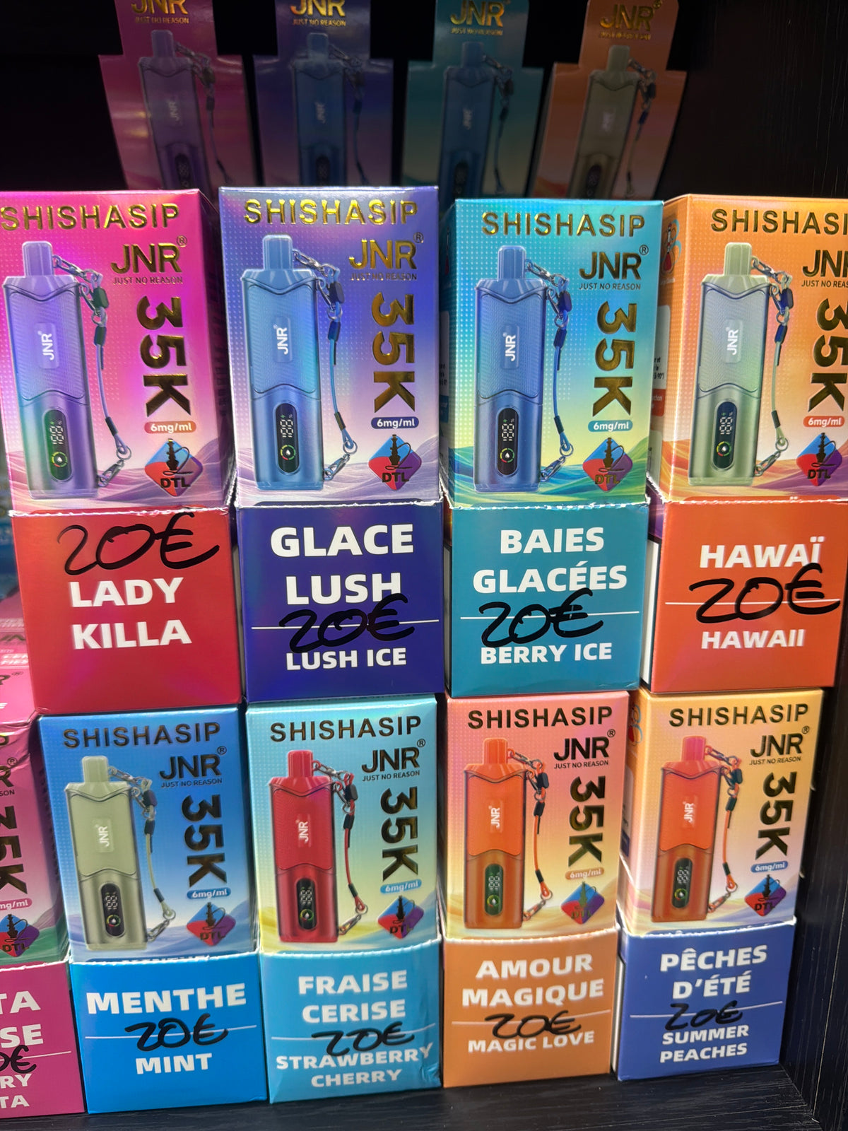 Jnr 35k shisha