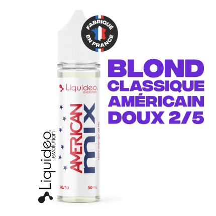 E-liquide American Mix 50ml - Classic Blond USA - PG/VG 70/30