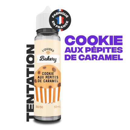 E-liquide Cookie Caramel 50ml - PG/VG 50/50