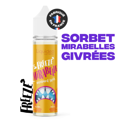 E-liquide Freeze Mirabelle 50ml - PG/VG 50/50