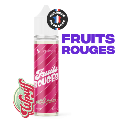 E-Liquide Wpuff Flavors Fruits Rouges 50ml - PG/VG 50/50