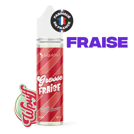 E-liquide Wpuff Flavors Grosse Fraise 50ml - PG/VG 50/50