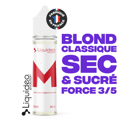 E-liquide Le M 50ml - Classic Blond Sec - PG/VG 70/30