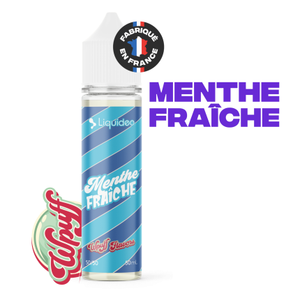 E-Liquide Wpuff Flavors Menthe Fraiche 50ml - PG/VG 50/50