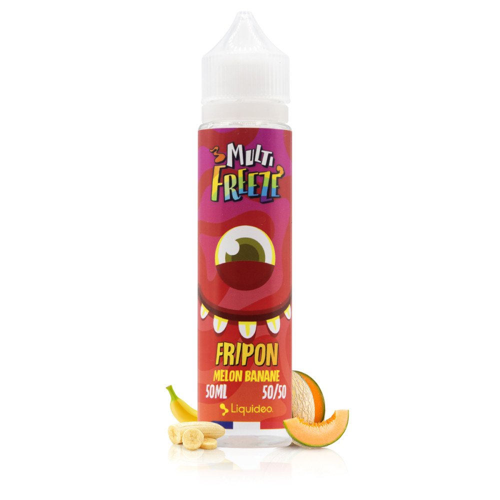 E-liquide Fripon Melon Banane 50ml (Melon Ice) - Multi Freeze - Liquideo