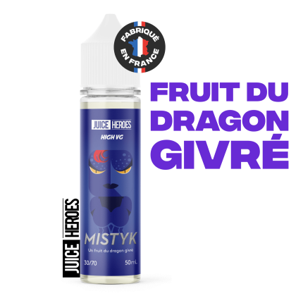E-liquide Mistyk 50ml - Fruit Du Dragon Glacé - PG/VG 30/70